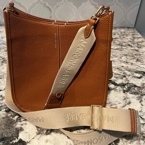 Maison de Sabre Leather Saddle Bag